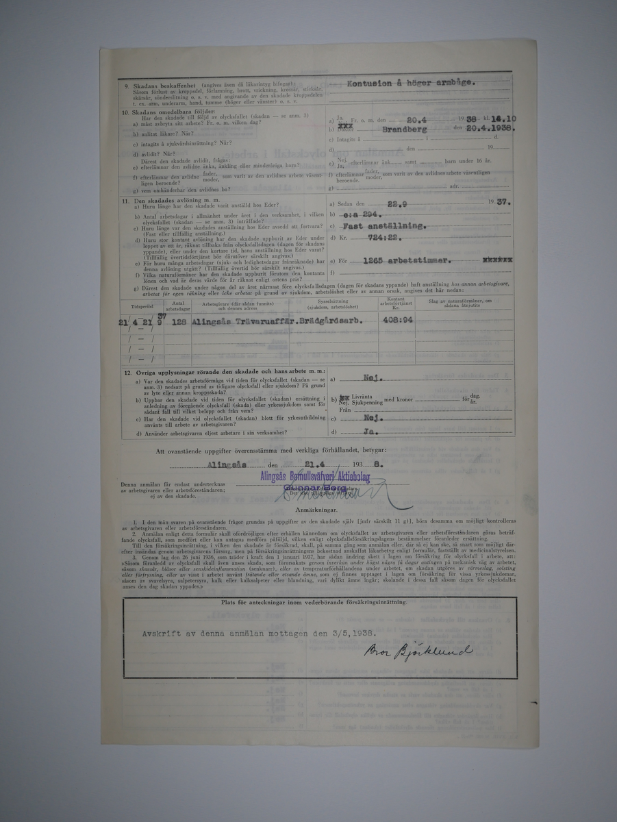 Alingsås Bomullsväveri AB

Bunt olycksfallsrapporter, 1938 -1943.

Gåva 1983-05 av Almedahls AB