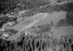 Flygfoto över Ulfshyttan, Säter 1958.