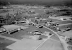 Flygfoto över Venjan, Mora 1962.