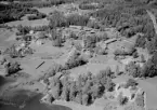 Flygfoto över Vad, Smedjebacken 1965.