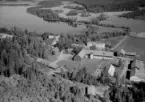 Flygfoto över Vassbo 1967.