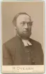 Porträtt på Kyrkoherde Axel Linnér Östra Korsberga.