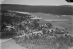 Flygfoto över Vikarbyn, Hedemora 1935-1937