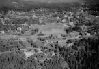 Flygfoto över Vintjärn, Svärdsjö, Falun 1956.