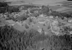 Flygfoto över Västerfors 1960.