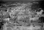 Flygfoto över Älvdalen 1962.