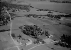 Flygfoto över Västansjö 1966.