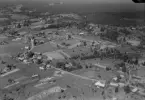 Flygfoto över Åsen, Älvdalen år 1947-1949.