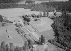 Flygfoto över Vika, Falu kommun, år 1953.