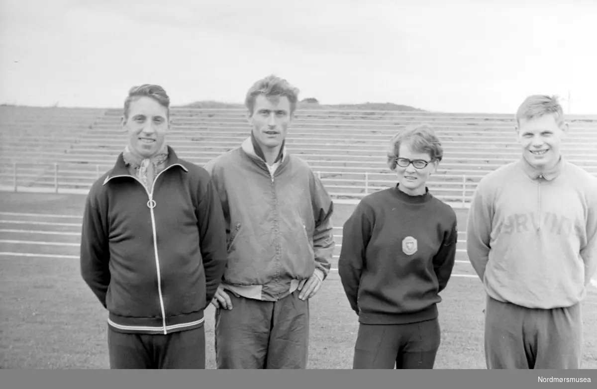 Fotballkamp, august 1966. Fra Romsdalspostens arkiv.