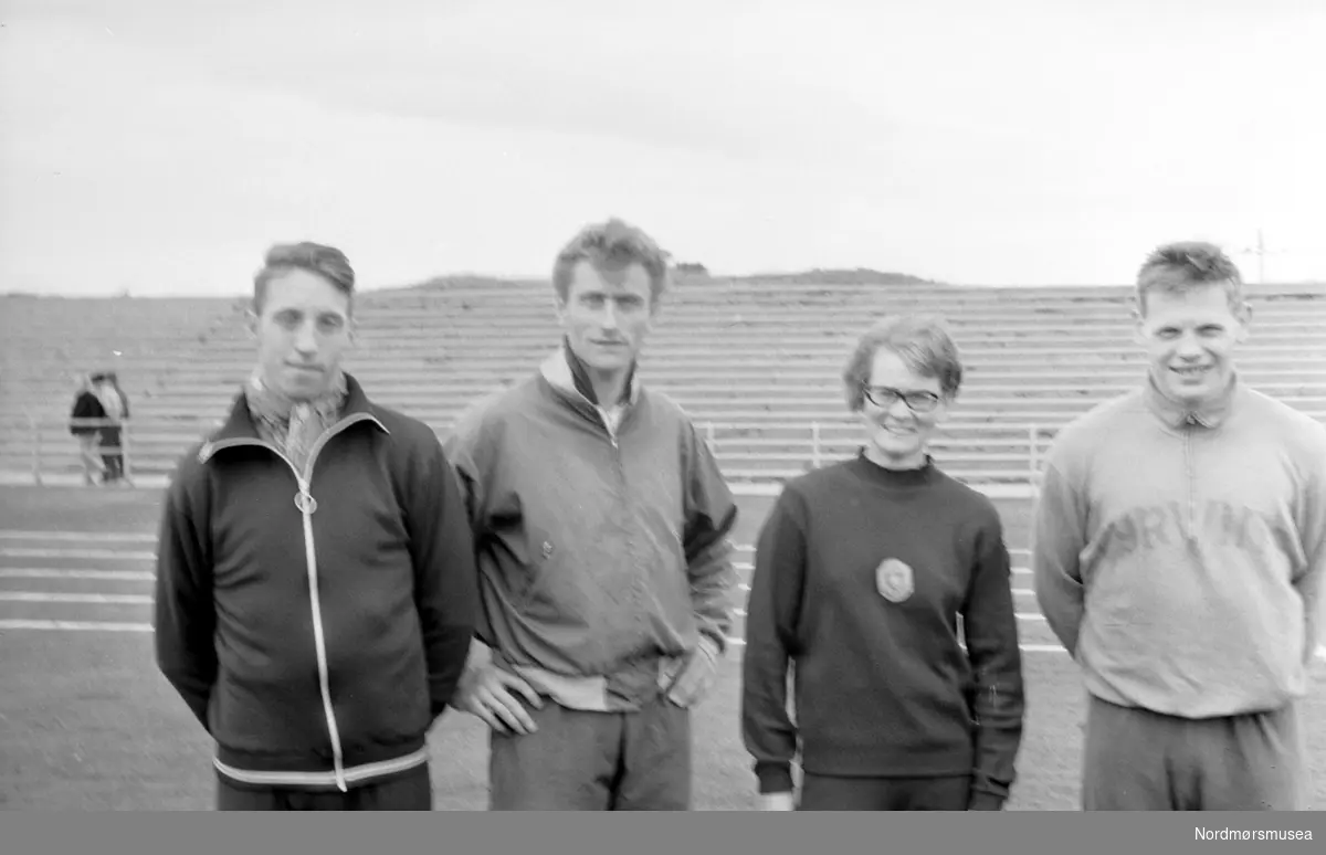 Fotballkamp, august 1966. Fra Romsdalspostens arkiv.