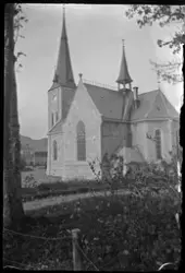 Trondheim, Ilen kirke ved Nidelva, byggeår 1889, steinkirke,