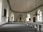 Interiörbild, Skärvs kyrka, Skara kommun, Västra götalands län.