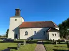 Exteriörbild, Händene kyrka, Skara kommun, Västra götalands län.