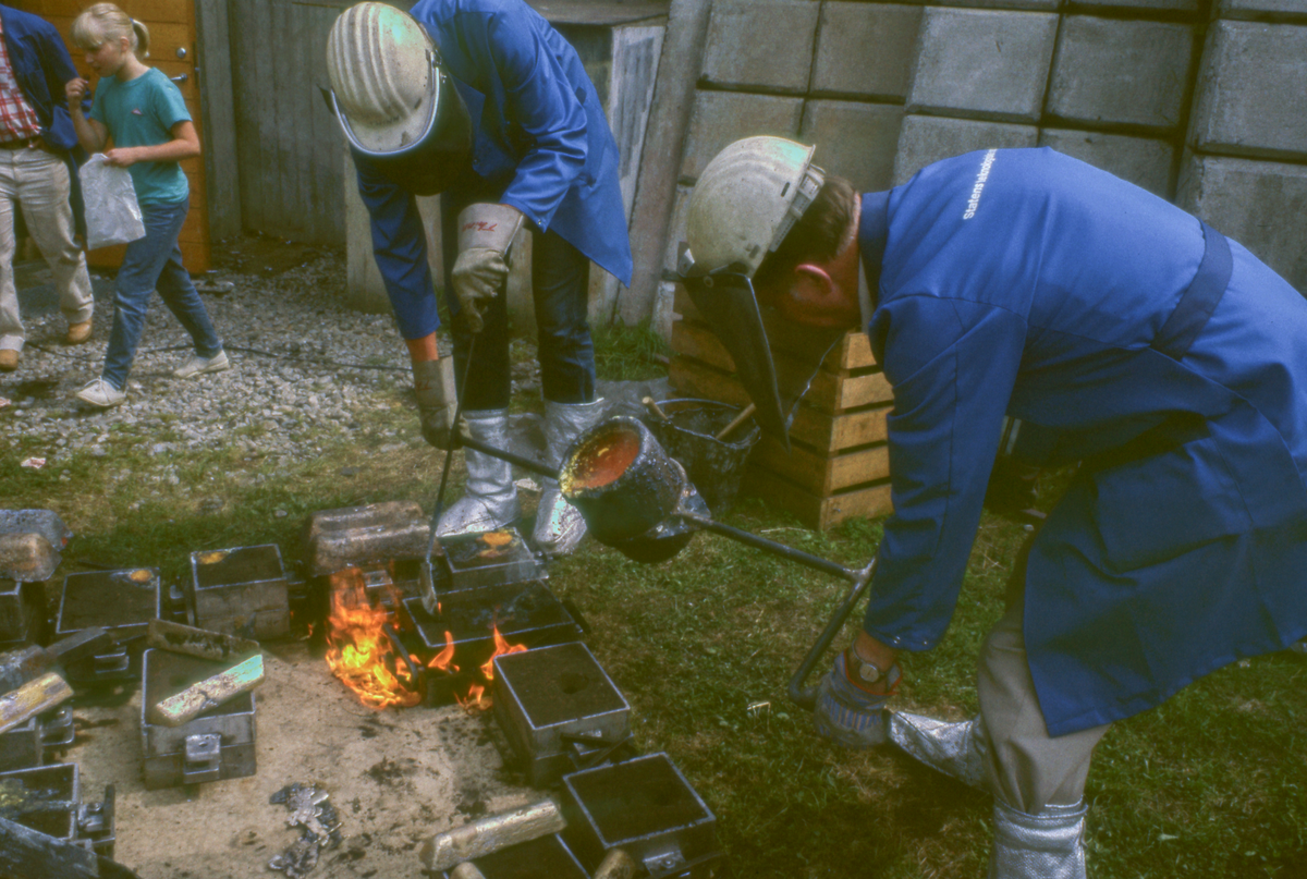 Metallstøpekurs Nord-Østerdalsuka 1983