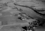 Flygfoto över Översätra, St. Skedvi, Säter 1958.