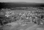 Flygfoto över Öje, Malung 1962.