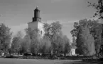 Ludvika, Grangärde kyrka 1953. Läs mer om Grangärde kyrka i boken: Dalarnas kyrkor i ord och bild.