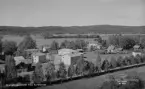 Ludvika, Grangärde. Utsikt från kyrktornet 1953.