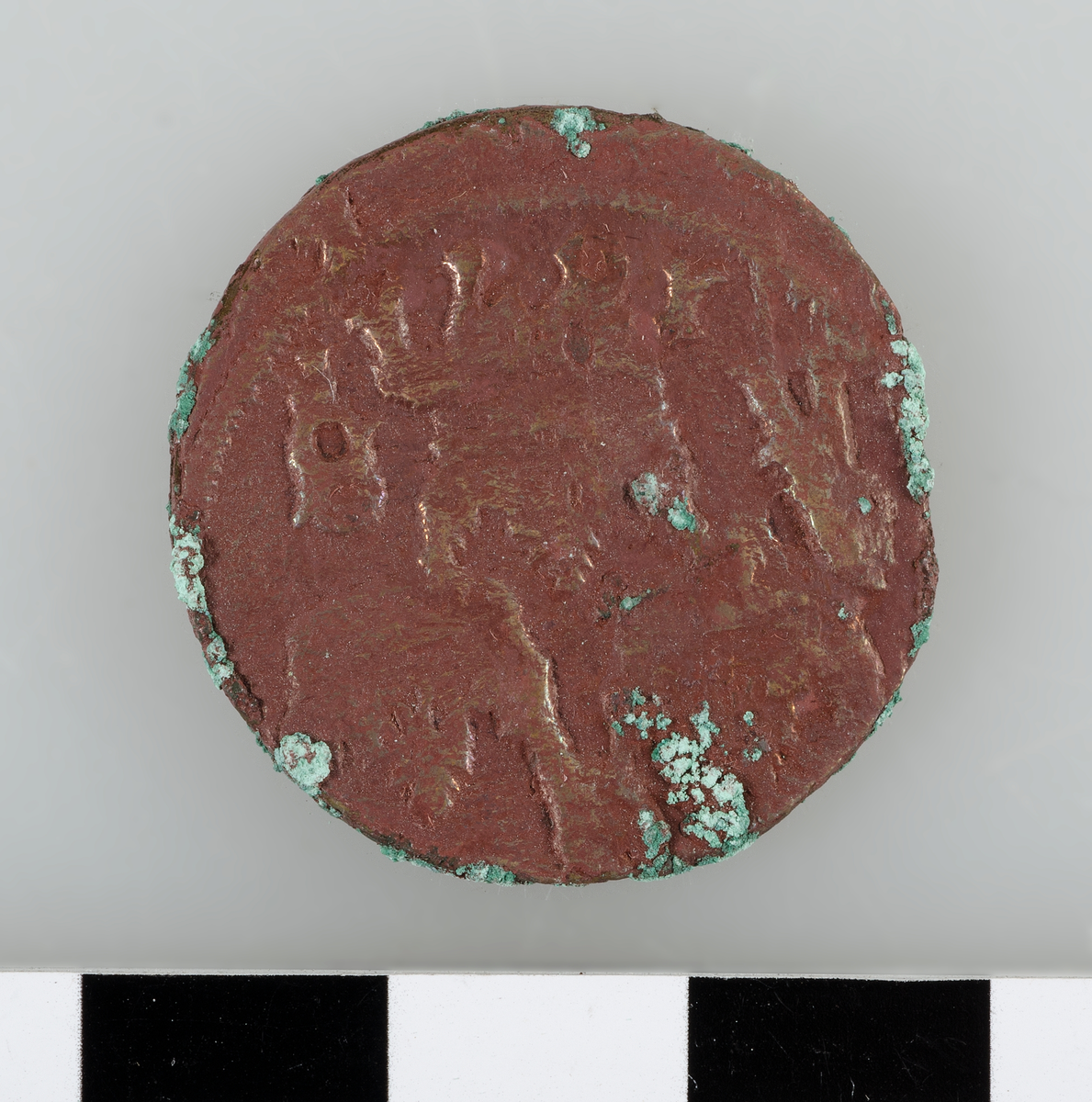 Mynt. 1/6 öre SM 1671 (Karl XI). Präglat i Avesta.