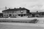 Järnvägsstationen, Grängesberg 1946.