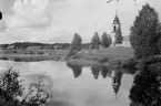 Idre, Idre kyrka 1948. Läs mer om Idre kyrka i boken: Dalarnas kyrkor i ord och bild.