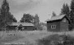 Ludvika, Loftstugan. Morhagens Fäbodvall 1953.