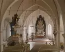 Interiör av Söderbärke kyrka. Läs mer om Söderbärke kyrka i boken: Dalarnas kyrkor i ord och bild.