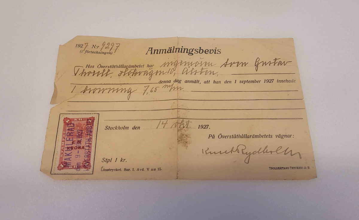 LANGENHAN (F L) pistol, I produktion 1915. Tillbehör: 2 magasin, läskstång.