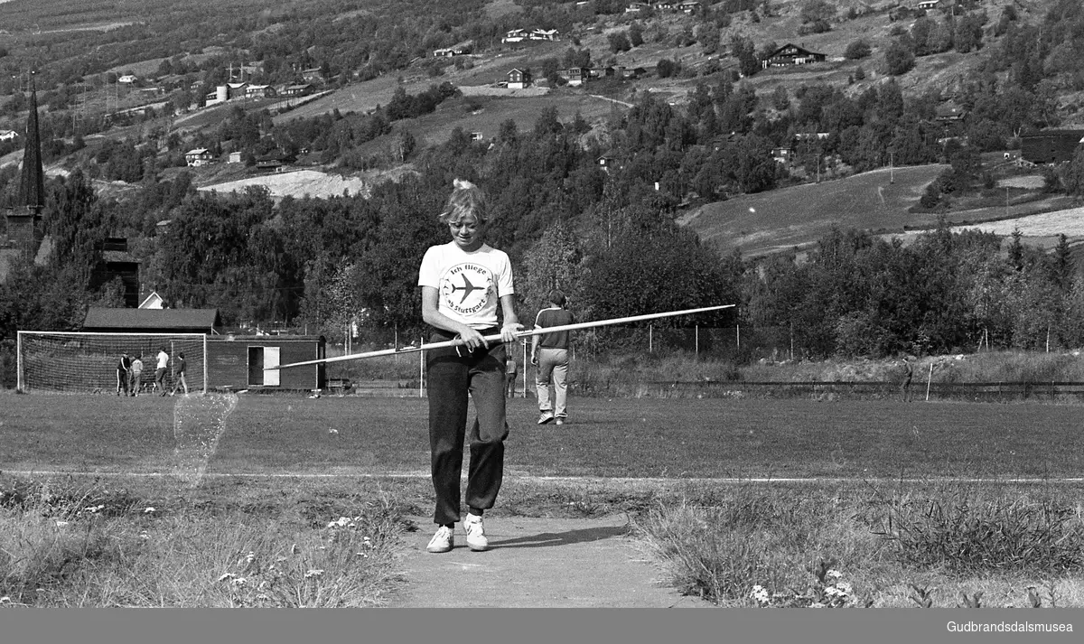 Prekeil'n, skuleavis Vågå ungdomsskule, ca 1985.
Irene Holen.