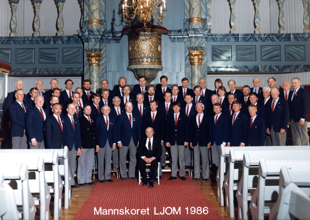 Mannskoret Ljom 1986