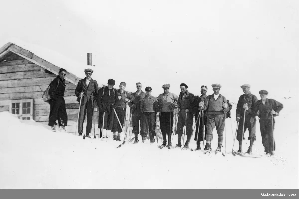 Bråtå Skilag ved Styggevasshytta på tur til/frå Jostedalen