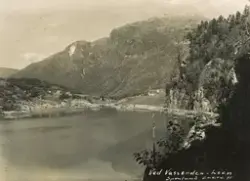 Rasulykka i Lodalen 1936 - Dokumentert av fotograf Johannes Sponland.
