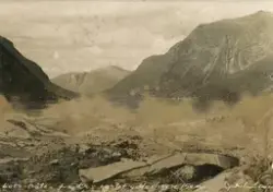 Rasulykka i Lodalen 1936 - Dokumentert av fotograf Johannes Sponland.