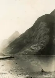 Rasulykka i Lodalen 1936 - Dokumentert av fotograf Johannes Sponland.