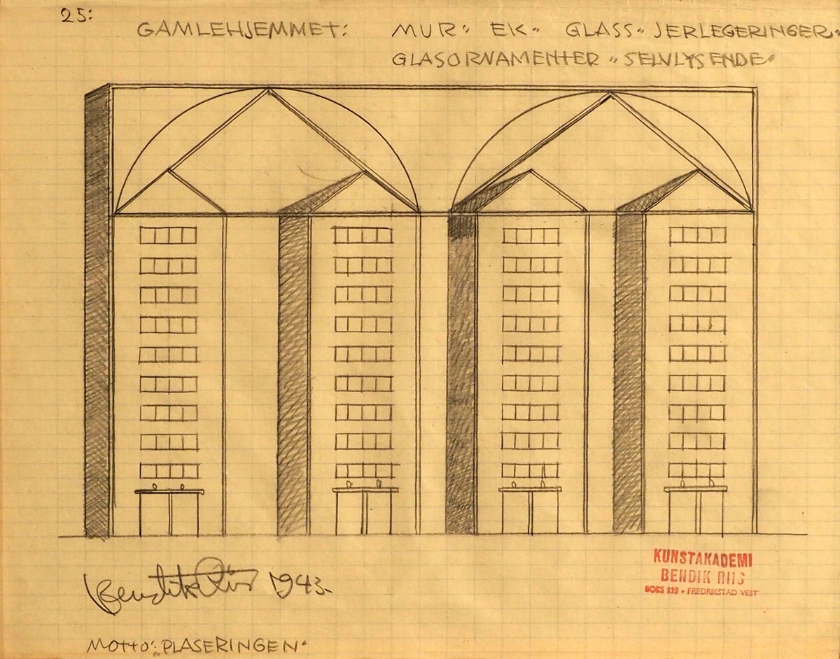 Gamlehjemmet [Skisse]