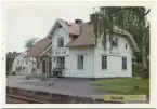 Vy över Dalums Station. Byggnadsår 1906. Arkitekt T J Folcke, Göteborg.