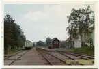 Vy över Dalums Station. Byggnadsår 1906. Arkitekt T J Folcke, Göteborg.