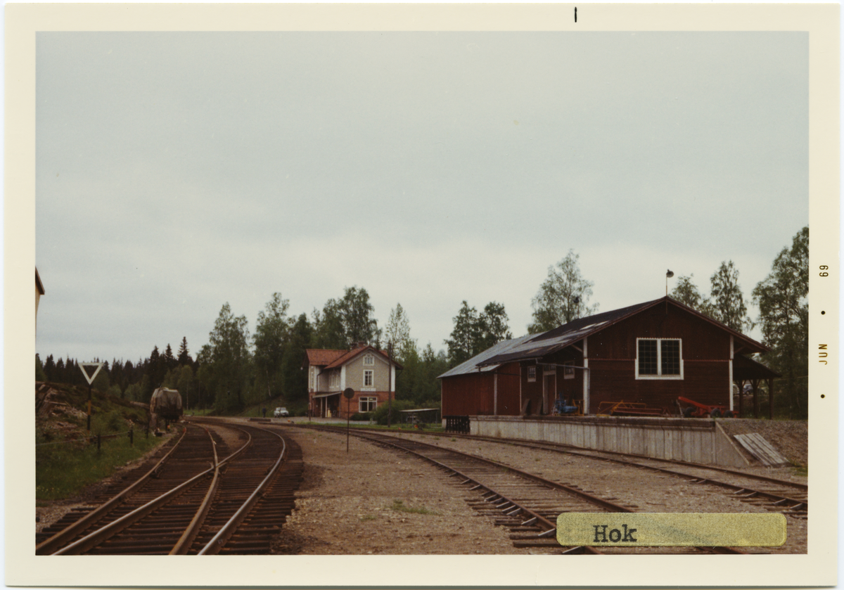 Hok station byggd år 1898