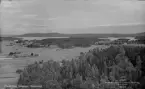 Utsikt från Uvberget, Sunnansjö, Ludvika 1944.