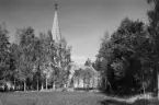 Stjärnsund, Stjärnsunds kyrka 1949. Läs mer om Stjärnsunds kyrka i boken: Dalarnas kyrkor i ord och bild.