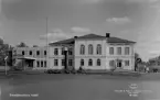 Smedjebackens hotell 1953. Hotellet, framsidan.