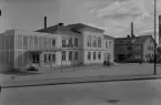 Smedjebacken 1953. Hotellet, framsidan.