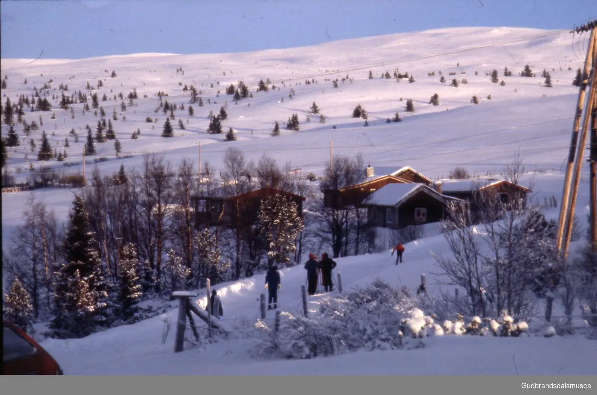 Vinstra Turistkontor: Skigåere ved Wadahl Høgfjellshotell