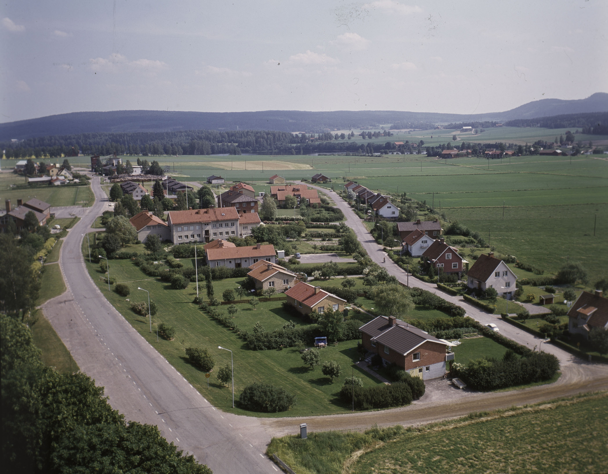 Stora Skedvi från kyrktornet.