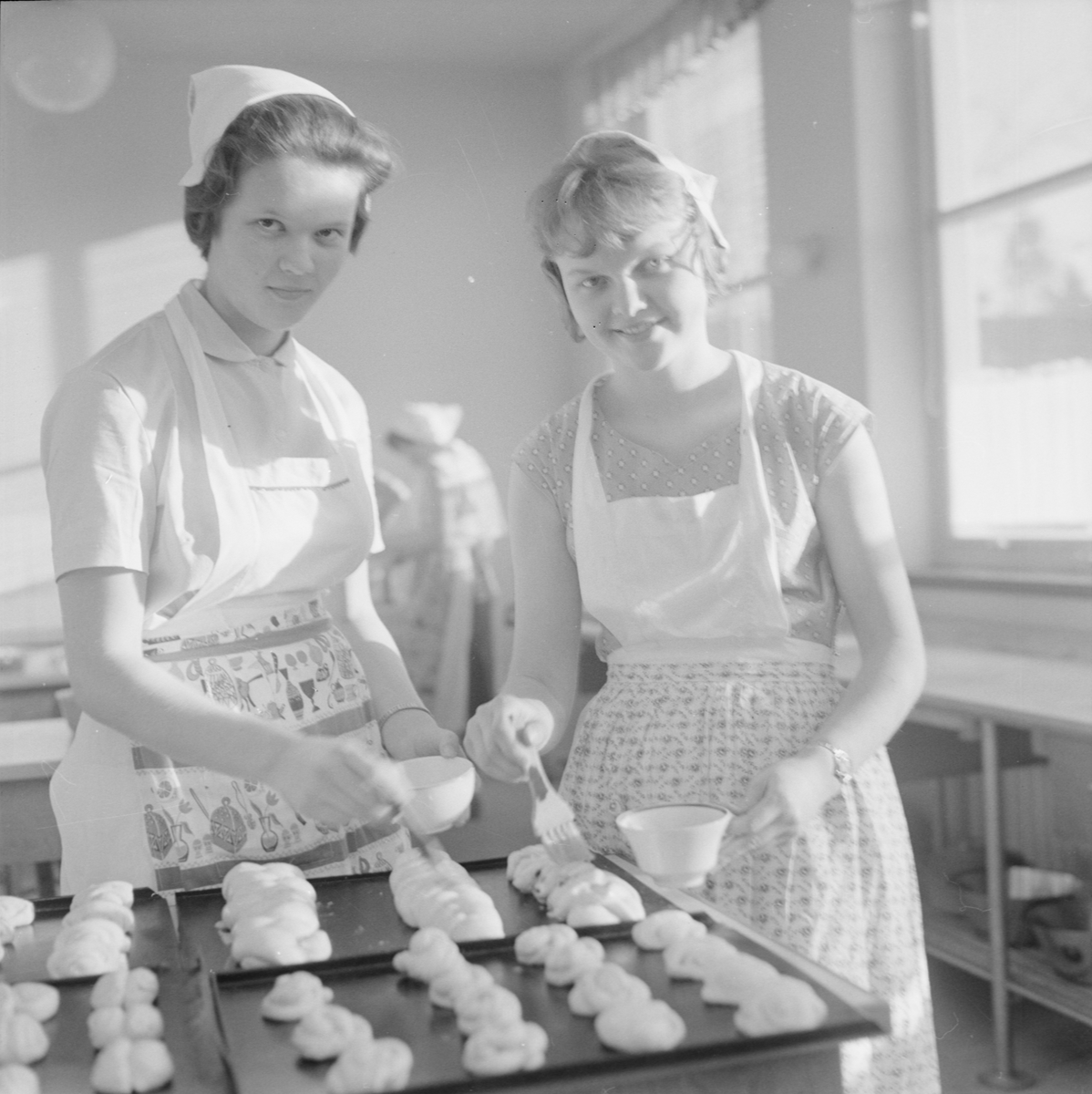 Olands Centralskola - yrkesskolan, Alunda, Uppland 1958