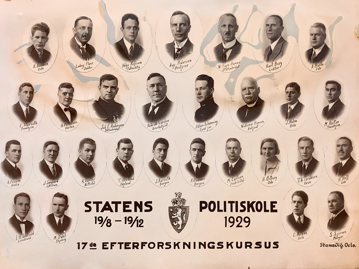 Statens Politiskole 1929