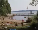 Ludvika, badplats, Sunnansjö 1973.