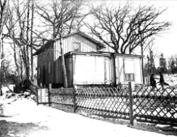 Vår villa Sjöstugan vid Sätra den 26 mars 1899.