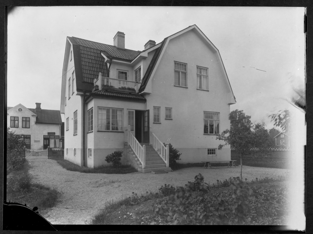 Bostad från gårdssidan på Drottninggatan nr 10, Västerås.